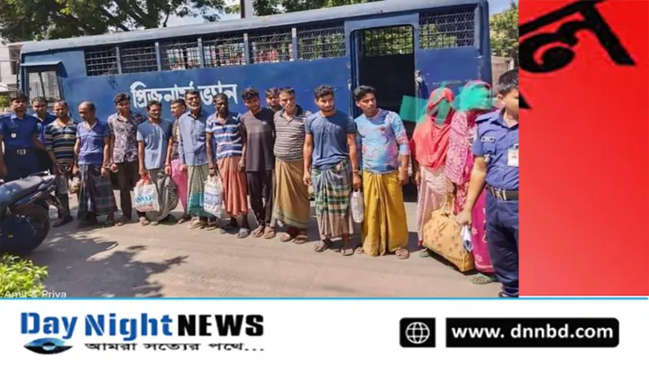 বেনাপোলে পৃথক অভিযানে সাজাপ্রাপ্ত আসামি সহ গ্রেফতার-১৩