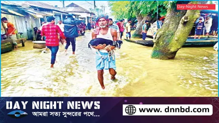 আবার, সিলেট, বন্যা, চোখ, রাঙাচ্ছে,  তলিয়ে, যাচ্ছে, শত, গ্রাম,