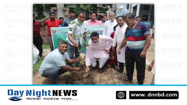 শহরকে সুন্দর্যবর্ধন করতে ফুলবাড়ীতে পৌরসভার বৃক্ষরোপণ কর্মসূচি