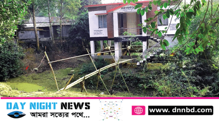 বাহুবলে স্বাস্থ্যসেবা নিতে হয় ঝুকিপূর্ণ বাঁশের সাঁকো পারাপার হয়ে